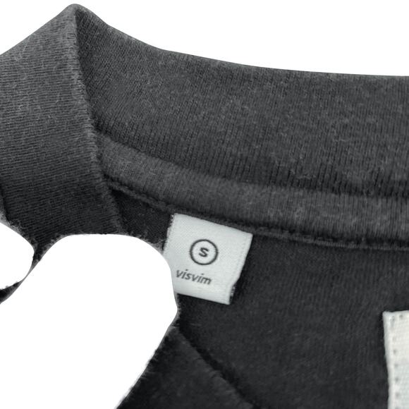 🔴 Visvim Velour Detail T-Shirt - Black - Picture 3 of 11